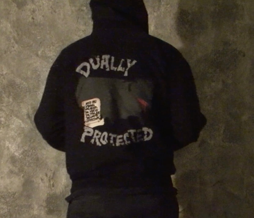 Black “Gold Medal” Kangaroo hoodie  image 1