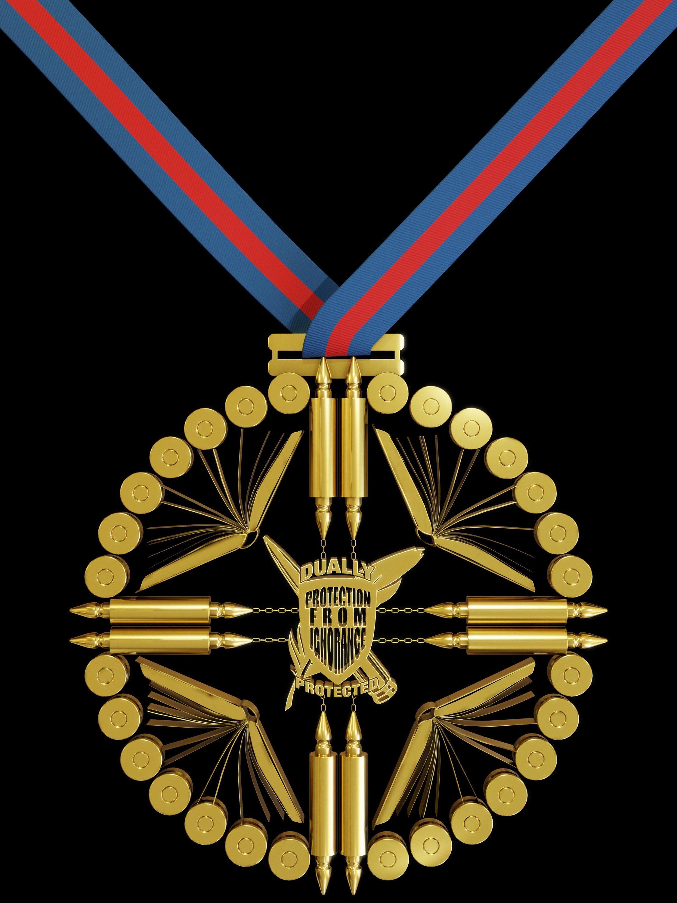 Black “Gold Medal” Kangaroo hoodie  image 3